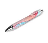 ERSTSNCK Snake Black Ballpoint Pens Fine Point (0.5mm) Black Ink Pen Retractable Ball Point Pens with Comfortable Full Grip for Journaling, And Office Writing Ideal 1 PCS