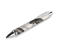 ERSTSNCK Soaring Eagle Black Ballpoint Pens Fine Point (0.5mm) Black Ink Pen Retractable Ball Point Pens with Comfortable Full Grip for Journaling, And Office Writing Ideal 1 PCS