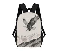 ERSTSNCK Soaring Eagle Laptop Backpack for Travel Work Cute Bookbag Computer Backpack Casual Daypack