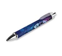 ERSTSNCK Staring at The Skeleton Black Ballpoint Pens Fine Point (0.5mm) Black Ink Pen Retractable Ball Point Pens with Comfortable Full Grip for Journaling, And Office Writing Ideal 1 PCS