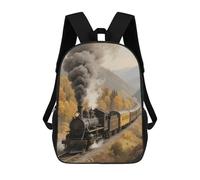 ERSTSNCK Steam Train in The Valley Laptop Backpack for Travel Work Cute Bookbag Computer Backpack Casual Daypack