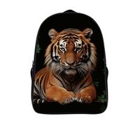 ERSTSNCK The Dragon King Laptop Backpack for Travel Work, 16In Cute Bookbag, Computer Backpack, Casual Daypack, With Tiger and Paws, 40x28x16cm