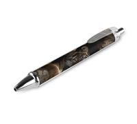 ERSTSNCK Tiger in Cave Black Ballpoint Pens Fine Point (0.5mm) Black Ink Pen Retractable Ball Point Pens with Comfortable Full Grip for Journaling, And Office Writing Ideal 1 PCS