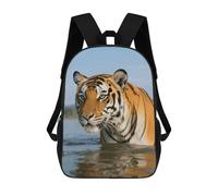 ERSTSNCK Tiger Laptop Backpack for Travel Work Cute Bookbag Computer Backpack Casual Daypack