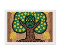 ERSTSNCK Tree Spirit Totem Diamond Painting Kits for Adults 8"x12" 5D Diamond Art Kits for Beginners DIY Full Drill Round Diamonds Gem Art Crafts Painting for Home Wall Decor