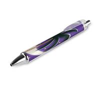 ERSTSNCK Tropical Palm Tree Black Ballpoint Pens Fine Point (0.5mm) Black Ink Pen Retractable Ball Point Pens with Comfortable Full Grip for Journaling, And Office Writing Ideal 1 PCS