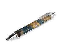ERSTSNCK Trout in The Water Black Ballpoint Pens Fine Point (0.5mm) Black Ink Pen Retractable Ball Point Pens with Comfortable Full Grip for Journaling, And Office Writing Ideal 1 PCS