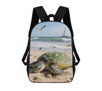 ERSTSNCK Turtle Laptop Backpack for Travel Work Cute Bookbag Computer Backpack Casual Daypack