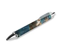 ERSTSNCK Turtle Swimming Black Ballpoint Pens Fine Point (0.5mm) Black Ink Pen Retractable Ball Point Pens with Comfortable Full Grip for Journaling, And Office Writing Ideal 1 PCS