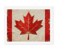 ERSTSNCK Vintage Canada Flag Paint by Numbers for Adults Beginner 30x40cm DIY Painting Kit with HD Canvas & Acrylic Paints, Complete Crafts Set for Home Decor, Gifts, Stress Relief