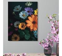 ERSTSNCK Wall Decor For Living Room Large Canvas Wall Art For Bedroom Modern Office Pictures Wall Artwork Bright Flowers Landscape Paintings Canvas Art Prints Home Decorations 12x16inch(30x41cm)