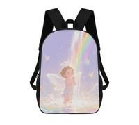 ERSTSNCK Watercolor Angel Laptop Backpack for Travel Work Cute Bookbag Computer Backpack Casual Daypack