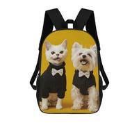 ERSTSNCK Wearing A Black Sweater Laptop Backpack for Travel Work Cute Bookbag Computer Backpack Casual Daypack