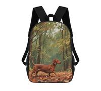 ERSTSNCK Wiener Dog Laptop Backpack for Travel Work Cute Bookbag Computer Backpack Casual Daypack
