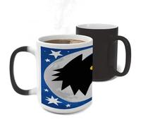 ERSTSNCK Wolf Moon Totem Color Changing Mug Heat Changing Coffee Mug Funny Magic Cup Heat Sensitive Travel Mugs Novelty Coffee Cups Personalized Customized Gift for Men Women 11 Oz