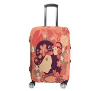 ERSTSNCK Women's Day Greeting Card Luggage Suitcase Covers Elastic Washable Cute Luggage Protector Travel Suitcase Protective Cover For Adult (Fit 19-32 Inch Luggages) X-Large, white, S, Women's Day