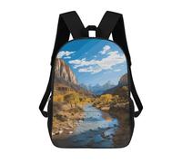 ERSTSNCK Zion National Park Laptop Backpack for Travel Work Cute Bookbag Computer Backpack Casual Daypack