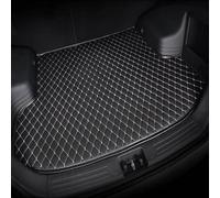 ERSUOIO Car Boot Mat, for Toyota Corolla HEV 2019-2023 Leather Trunk Protector Mat Waterproof Anti-Slip Durable Trunk Mat Liner Interior Accessories,C/Black-Beige