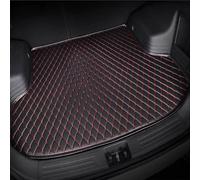 ERSUOIO Car Boot Mat, for Toyota Supra 2019-2023 Leather Trunk Protector Mat Waterproof Anti-Slip Durable Trunk Mat Liner Interior Accessories,D/Black-Red