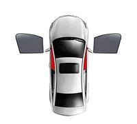ERSUOIO Car Side Window Sunshades, for Skoda Fabia 2012-2014 Sun Shade Side Window with Suction Cups UV Rays Protection Sun Visor Breathable Privacy Curtains Accessories,C/2pcs Front Doors