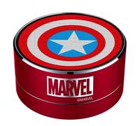 ERT GROUP bluetooth speaker Marvel Model Captain America 001, 3W portable speaker, Built-in microphone and FM radio, Micro SD card slot, Rechargeable battery