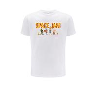 ERT GROUP Men's 2 T-Shirt, Space Jam 006 White, L