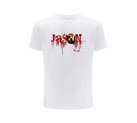 ERT GROUP Men's T-Shirt, Friday The 13th 001 White, S