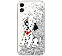 ERT GROUP mobile phone case for Apple Iphone 11 original and officially Licensed Disney pattern Dalmatian 006 optimally adapted to the mobile phone, with glitter overflow effect