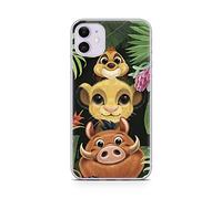 ERT GROUP mobile phone case for Apple Iphone 11 original and officially Licensed Disney pattern Simba & Friends 003 optimally adapted to the shape of the mobile phone, case made of TPU