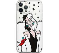 ERT GROUP mobile phone case for Apple Iphone 12 PRO MAX original and officially Licensed Disney pattern Cruella 004 optimally adapted to the shape of the mobile phone, partially transparent