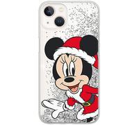 ERT GROUP mobile phone case for Apple Iphone 13 MINI original and officially Licensed Disney pattern Minnie 062 optimally adapted to the mobile phone, with glitter overflow effect