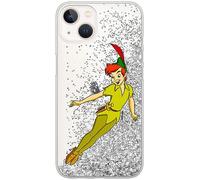 ERT GROUP mobile phone case for Apple Iphone 13 MINI original and officially Licensed Disney pattern Peter Pan 001 optimally adapted to the mobile phone, with glitter overflow effect