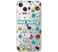 ERT GROUP mobile phone case for Apple Iphone 13 original and officially Licensed Disney pattern Disney Villains 005 optimally adapted to the mobile phone, with glitter overflow effect