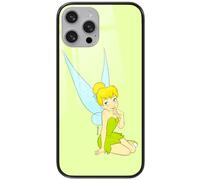 ERT GROUP mobile phone case for Apple Iphone 13 original and officially Licensed Disney pattern Tinker Bell 005 made of hardened glass, optimally adapted to the mobile phone, protective cover