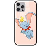 ERT GROUP mobile phone case for Apple Iphone 13 PRO MAX original and officially Licensed Disney pattern Dumbo 015 made of hardened glass, optimally adapted to the mobile phone, protective cover