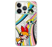 ERT GROUP mobile phone case for Apple Iphone 13 PRO MAX original and officially Licensed The Powerpuff Girls pattern The Powerpuff Girls 020, with glitter overflow effect