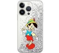 ERT GROUP mobile phone case for Apple Iphone 13 PRO original and officially Licensed Disney pattern Pinocchio 001 optimally adapted to the mobile phone, with glitter overflow effect