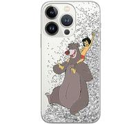 ERT GROUP mobile phone case for Apple Iphone 13 PRO original and officially Licensed Disney pattern Jungle Book 002 optimally adapted to the mobile phone, with glitter overflow effect