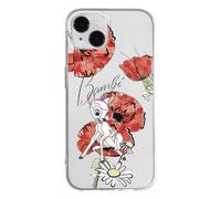 ERT GROUP mobile phone case for Apple Iphone 14 original and officially Licensed Disney pattern Bambi 002 optimally adapted to the shape of the mobile phone, partially transparent