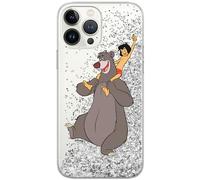 ERT GROUP mobile phone case for Apple Iphone 14 original and officially Licensed Disney pattern Jungle Book 002 optimally adapted to the mobile phone, with glitter overflow effect