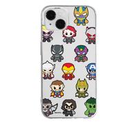 ERT GROUP mobile phone case for Apple Iphone 14 PLUS original and officially Licensed Marvel pattern Avengers 025 optimally adapted to the shape of the mobile phone, partially transparent