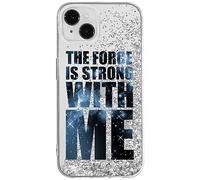 ERT GROUP mobile phone case for Apple Iphone 14 PLUS original and officially Licensed Star Wars pattern Star Wars 015 optimally adapted to the mobile phone, with glitter overflow effect