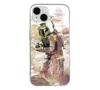 ERT GROUP mobile phone case for Apple Iphone 14 PLUS original and officially Licensed Star Wars pattern Boba Fett 001 optimally adapted to the shape of the mobile phone, case made of TPU