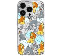 ERT GROUP mobile phone case for Apple Iphone 14 PRO MAX original and officially Licensed Disney pattern Lady and the Tramp 004 optimally adapted to the mobile phone, with glitter overflow effect