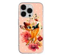 ERT GROUP mobile phone case for Apple Iphone 14 PRO MAX original and officially Licensed Disney pattern Bambi 014 optimally adapted to the shape of the mobile phone, case made of TPU