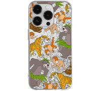 ERT GROUP mobile phone case for Apple Iphone 14 PRO MAX original and officially Licensed Disney pattern Jungle Book 003 optimally adapted to the mobile phone, with glitter overflow effect