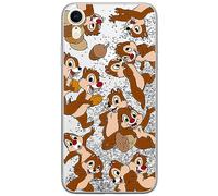 ERT GROUP mobile phone case for Apple Iphone XR original and officially Licensed Disney pattern Chip & Dale 004 optimally adapted to the mobile phone, with glitter overflow effect