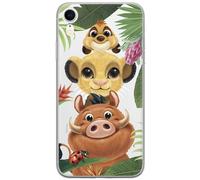 ERT GROUP mobile phone case for Apple Iphone XR original and officially Licensed Disney pattern Simba & Friends 003 optimally adapted to the shape of the mobile phone, partially transparent