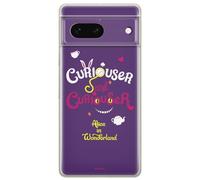 ERT GROUP mobile phone case for Google PIXEL 7 original and officially Licensed Disney pattern Alice 009 optimally adapted to the shape of the mobile phone, case made of TPU