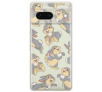 ERT GROUP mobile phone case for Google PIXEL 7 original and officially Licensed Disney pattern Thumper 003 optimally adapted to the shape of the mobile phone, partially transparent